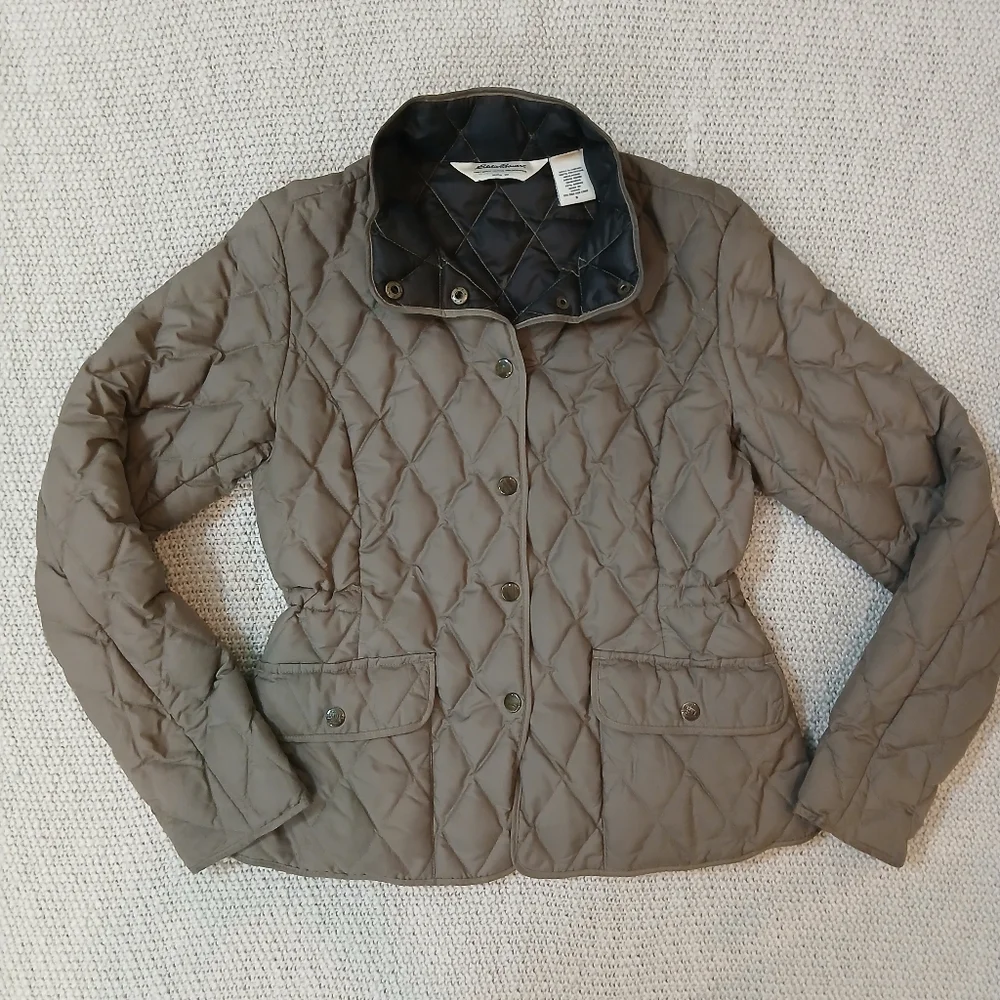 Eddie Bauer Goose Down Quilted Jacket - Picture 9 of 15